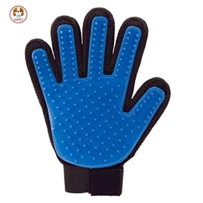 Pet Grooming Cleaning Massage Hair Remover Brush Glove Silicon Pet Brush Gloves