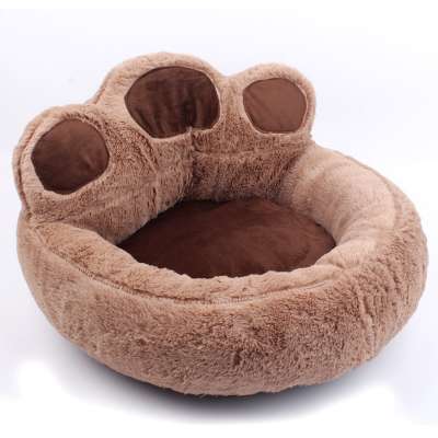 Pet kennel cat litter pet supplies autumn and winter bear paw pet nest dog mat