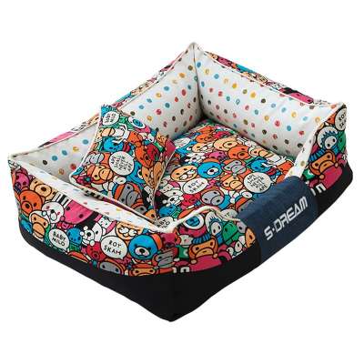 Kennel winter removable and washable Golden Retriever Teddy large dog mat Four seasons universal creative pet kennel