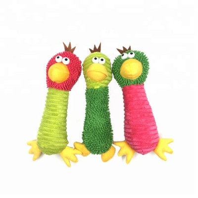 Wholesale High Quality Pet Plush toy Cotton Rope Squeak Pet Toy for Chew and Tug