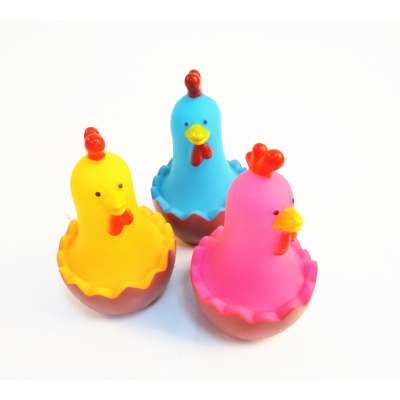 New design chicken animal squeaky dog chew toy