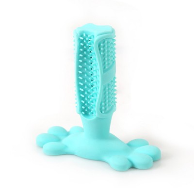 New Design Pet Dog Durable Toothbrush Chew Toys Elastic Rubber Molar Teeth Bite-Resistant Pet Toy