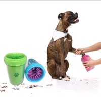 Factory direct pet foot washer dog paw cleaner cup cleaning wash bottle care Best Quality with price