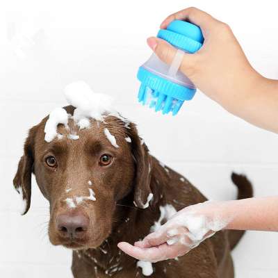 Factory direct pet bath massage brush wholesale pet massage silicone brush pet foot washing cup wholesale