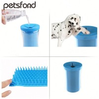 Pet paw cleaner for large dogs S6rc dog paw cleaner pet cleaning brush cup